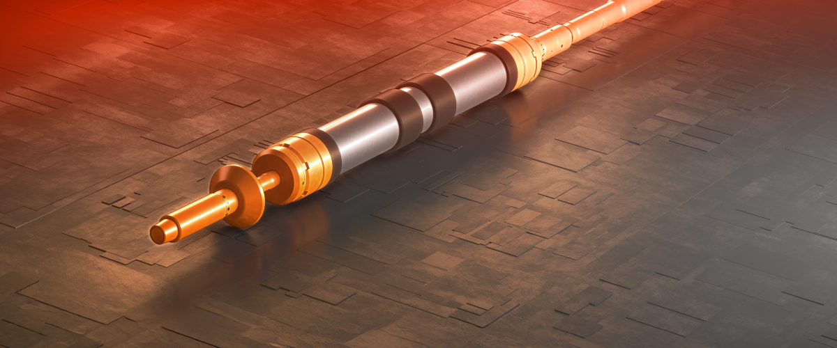 Subsea/ocean-floor scene with parted waters and golden light illuminating the Neptune™ trident logo.